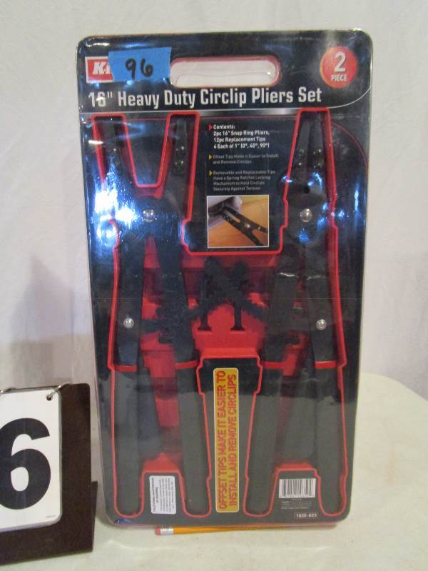 King 16 Circlip Pliers Set