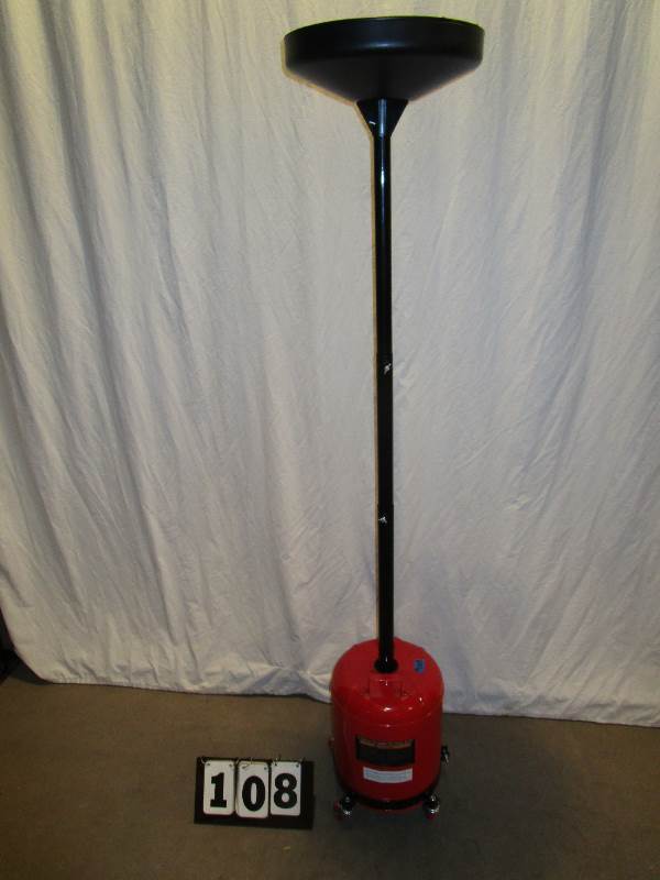 Portable 5 Gallon Oil Drain Dolly