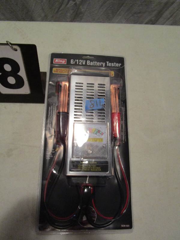 King 612 Volt Battery Tester