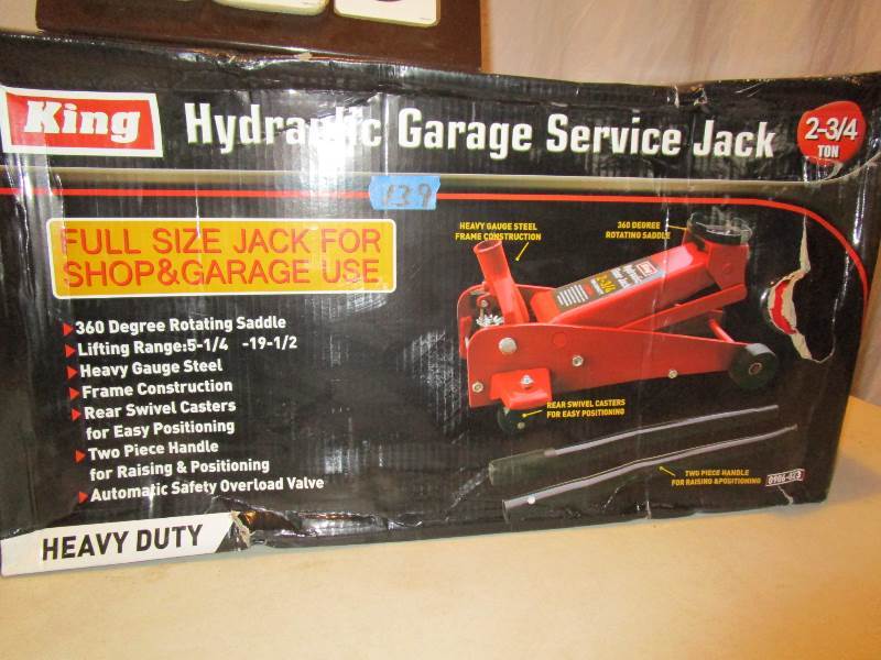 King Hydraulic Garage Service Jack