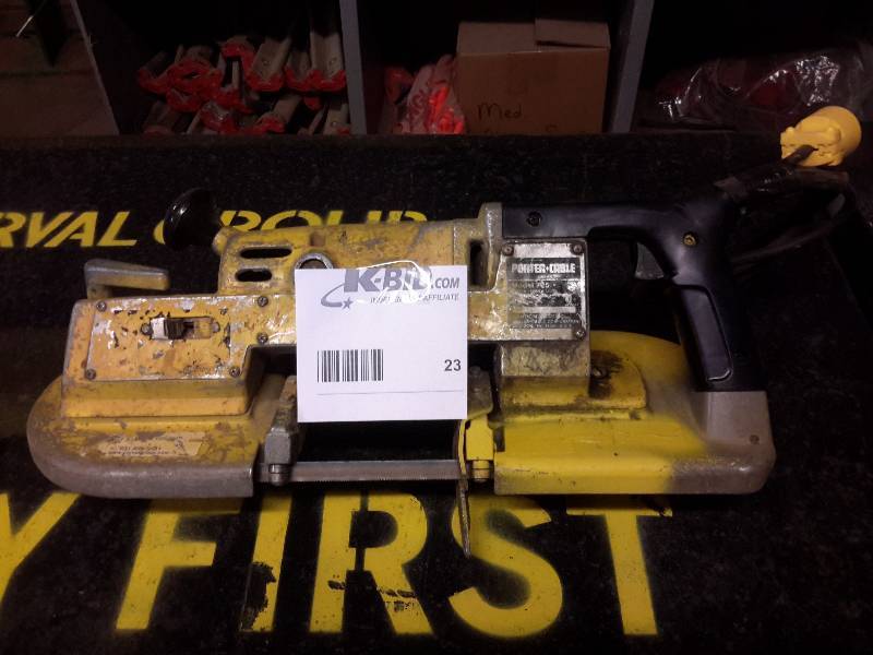 lot 23 image: Model 725, Porter Cable Portable Band Saw