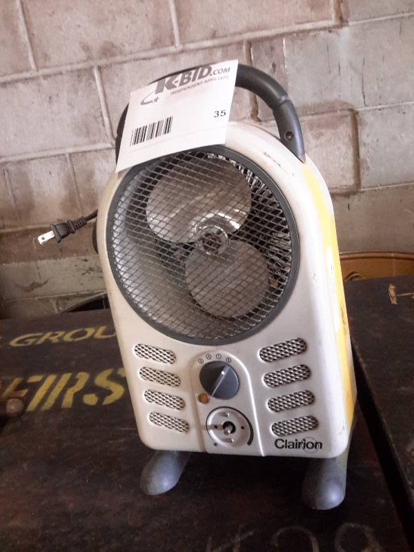 lot 35 image: Clarion 1500 watt, home heater
