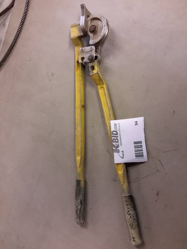 lot 94 image: Ridgid Pipe Bender