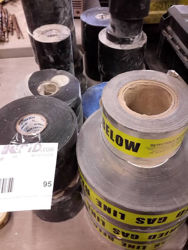 lot 95 image: Large lot of misc types of tape