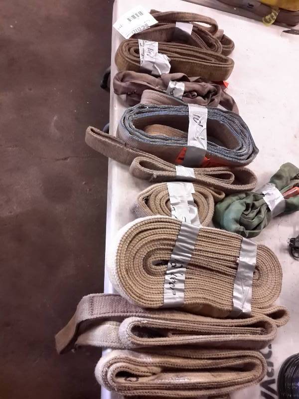 lot 113 image: Lot of Tow Straps as pictured