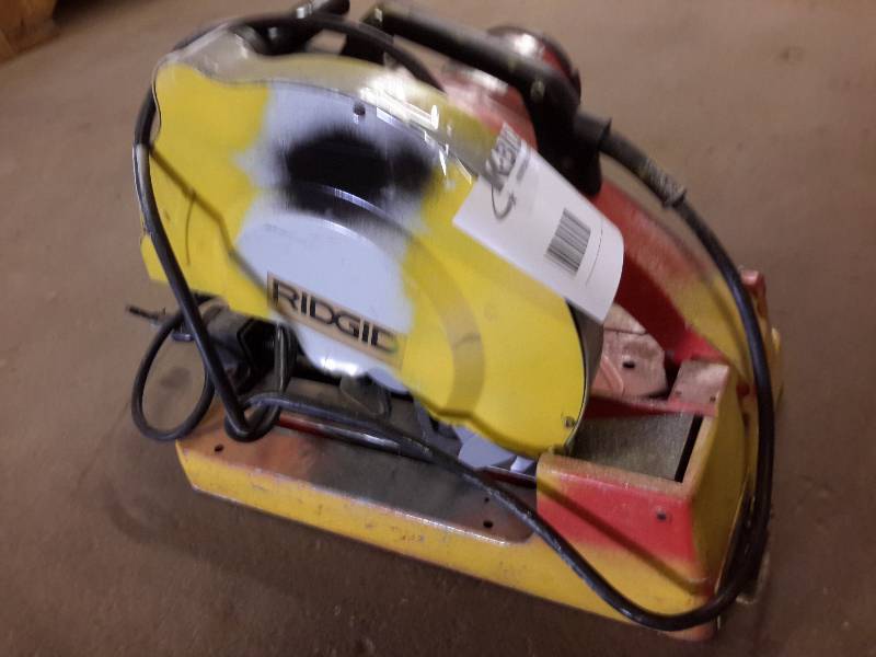 lot 59 image: Ridgid, Model 590, Dry Cut Saw