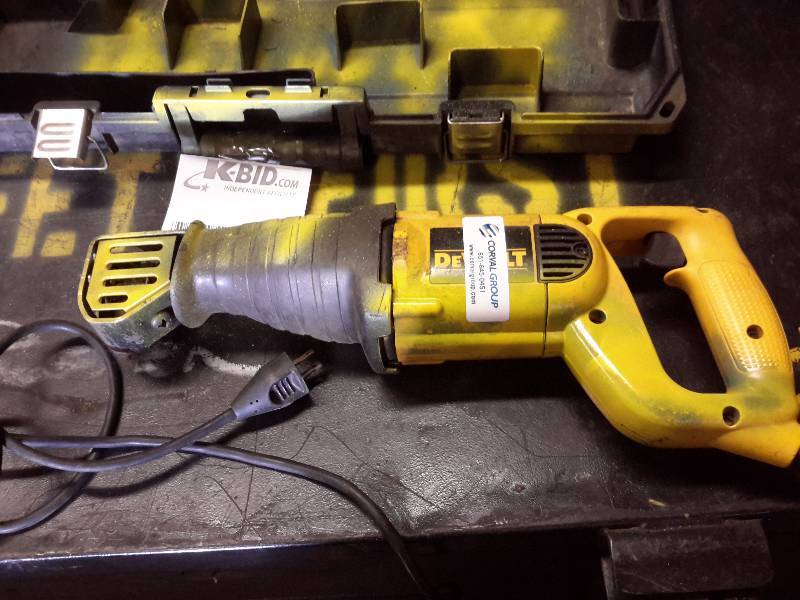 lot 78 image: Dewalt Reciprocating Saw