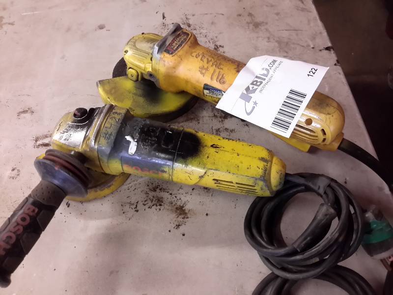 lot 122 image: D28144N, DEWALT 6 in Angle Grinder