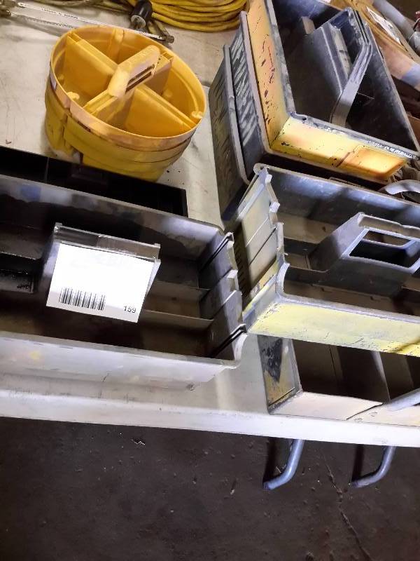 lot 159 image: Lot of Parts trays as  pictured