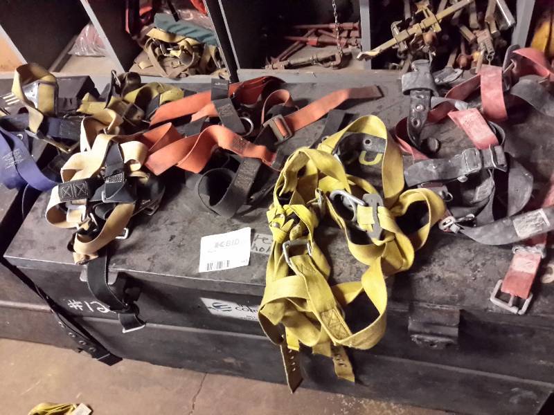 lot 343 image: 6 Safety Harnesses