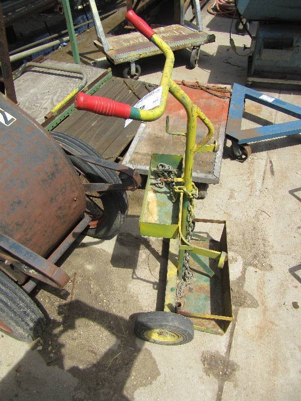 lot 287 image: 2 tank upright cart
