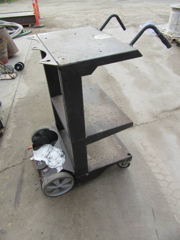 lot 265 image: Solid upright Service Cart