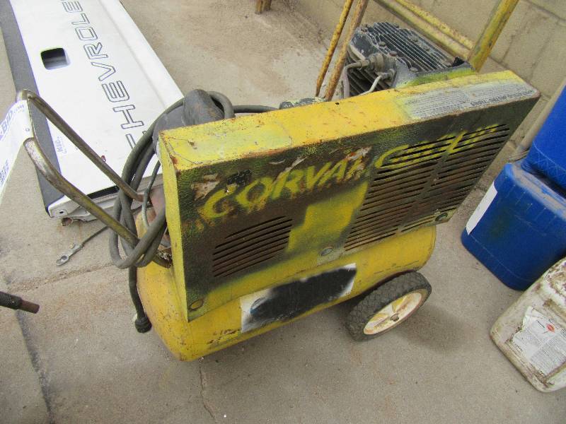lot 9 image: 3 H.P. Air Compressor