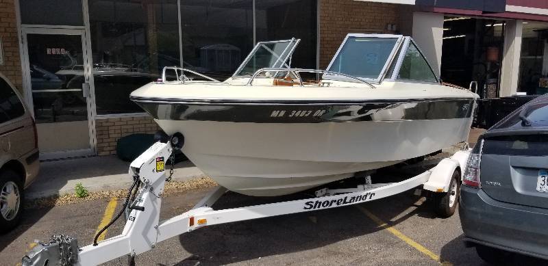 COBALT BOAT 1977 WITH SHORELANDER TRAILER