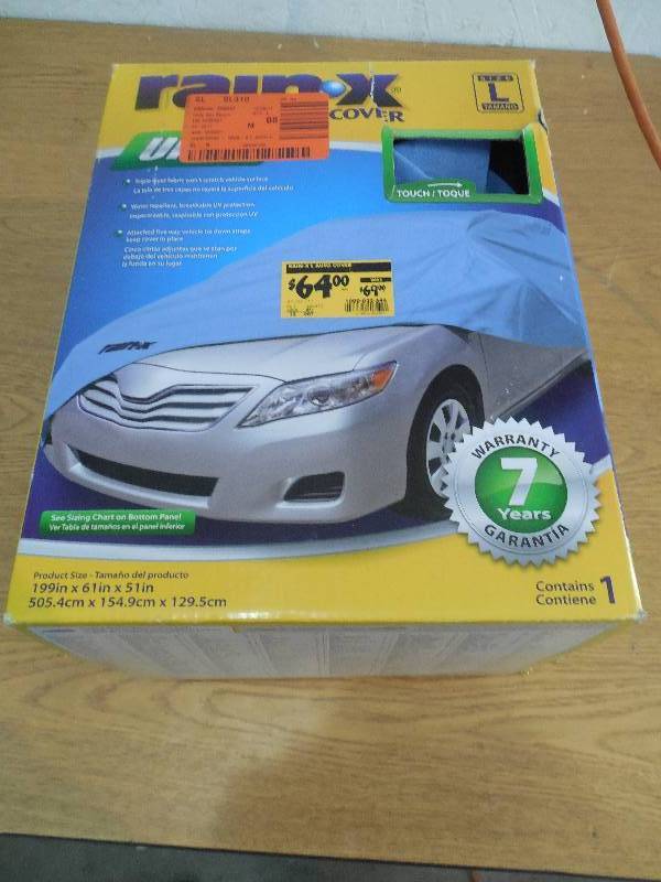 Rain-X 804510 Blue Large Car Cover