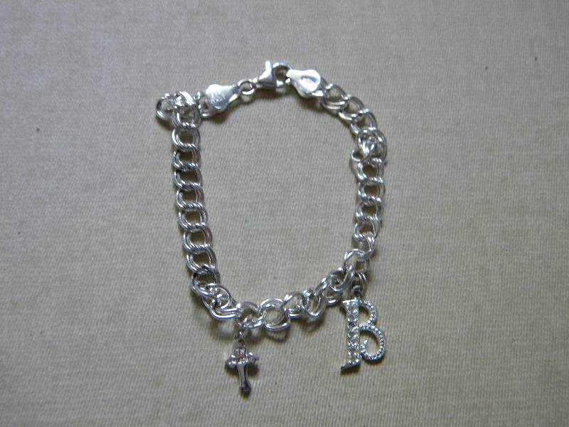 Sterling Silver Bracelet & Pendants