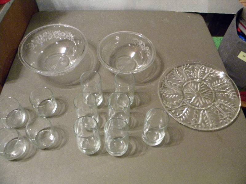Clear Dishware