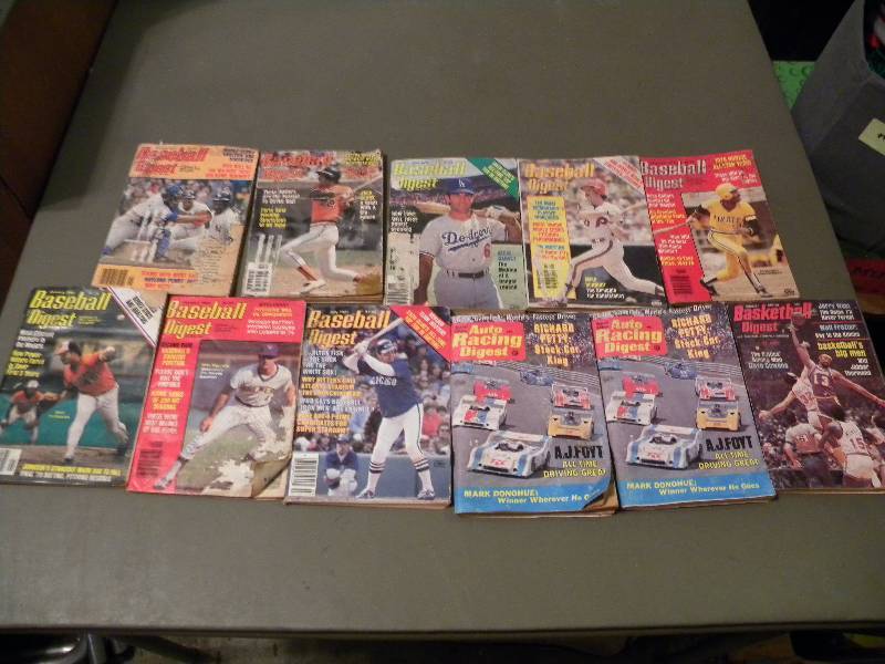Older Sports Digest Magazines