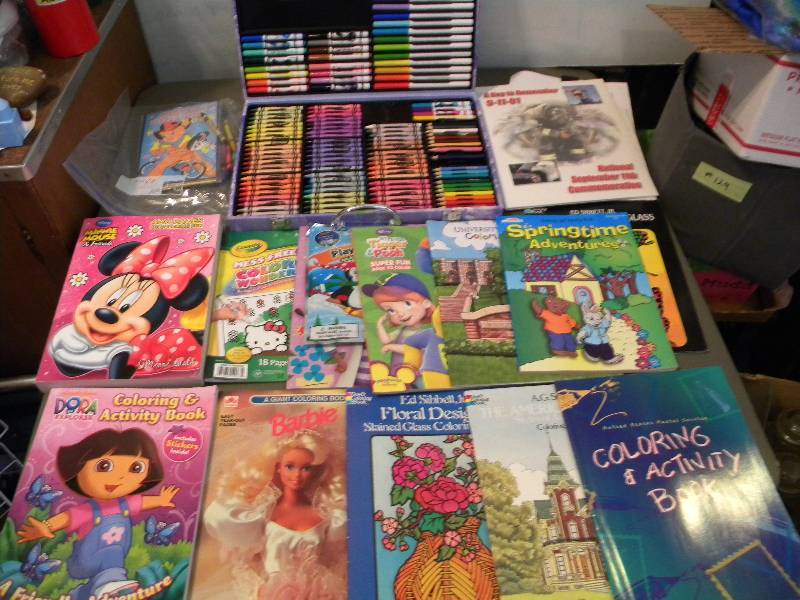 Coloring Books & Coloring Kit