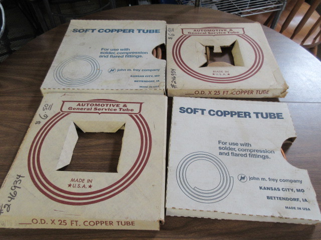 lot 339 image: OVER 75 FEET OF COPPER TUBING