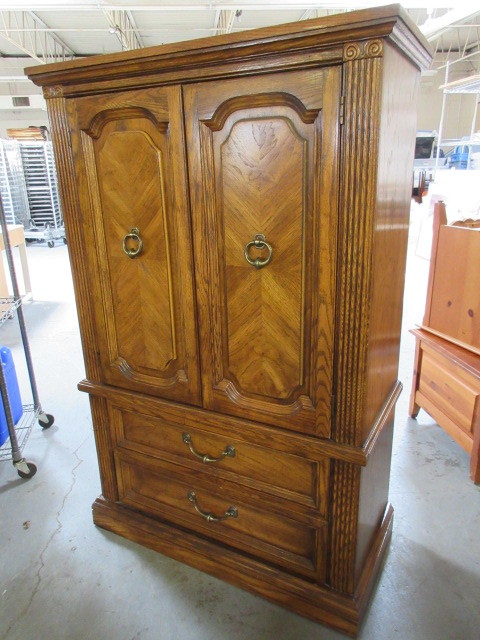 lot 349 image: LEA ARMOIRE DRESSER