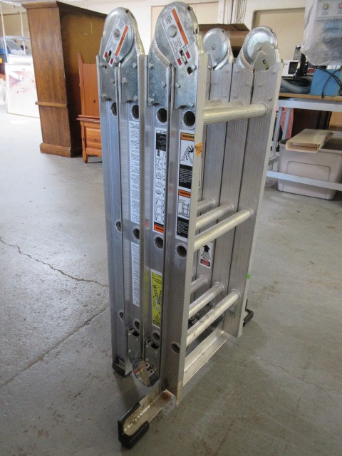 lot 351 image: WERNER MUTI-FUNCTIONAL LADDER
