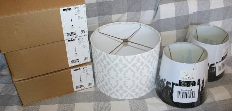 Hanging Light Fixtures and Lamp Shades
