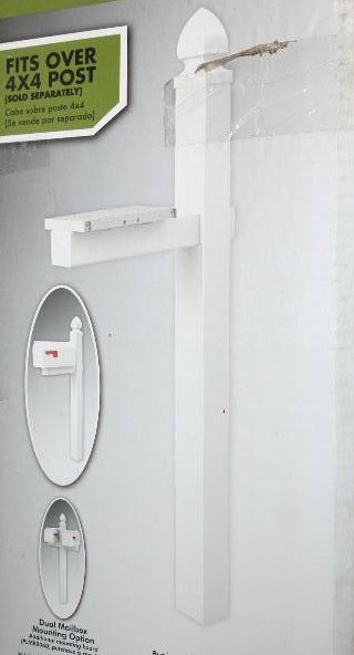 Mail Box with Post Cover