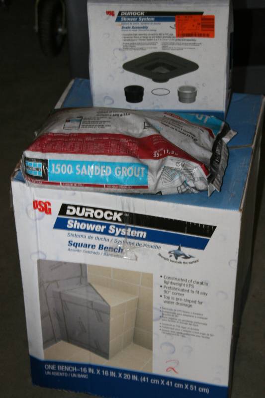 Shower Building Materials