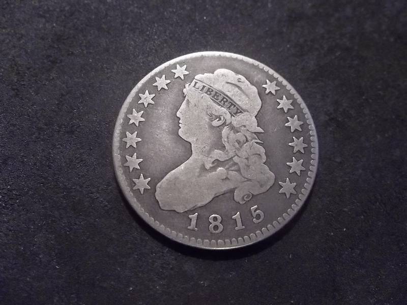 1815 Capped Bust Quarter Very Rare