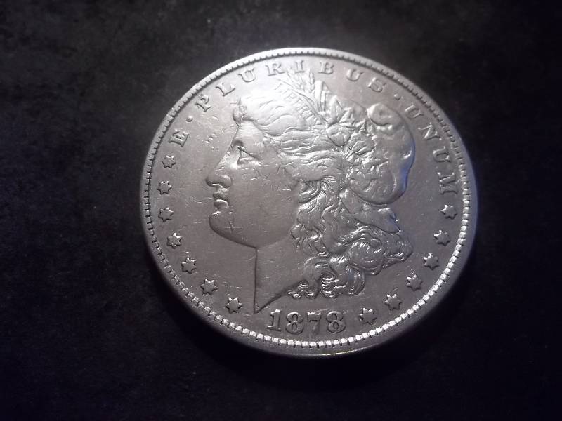 1878 8 Tail Feathers Morgan Silver Dollar