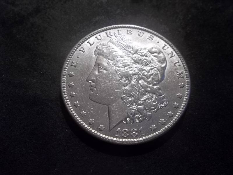 1881 Morgan Silver Dollar