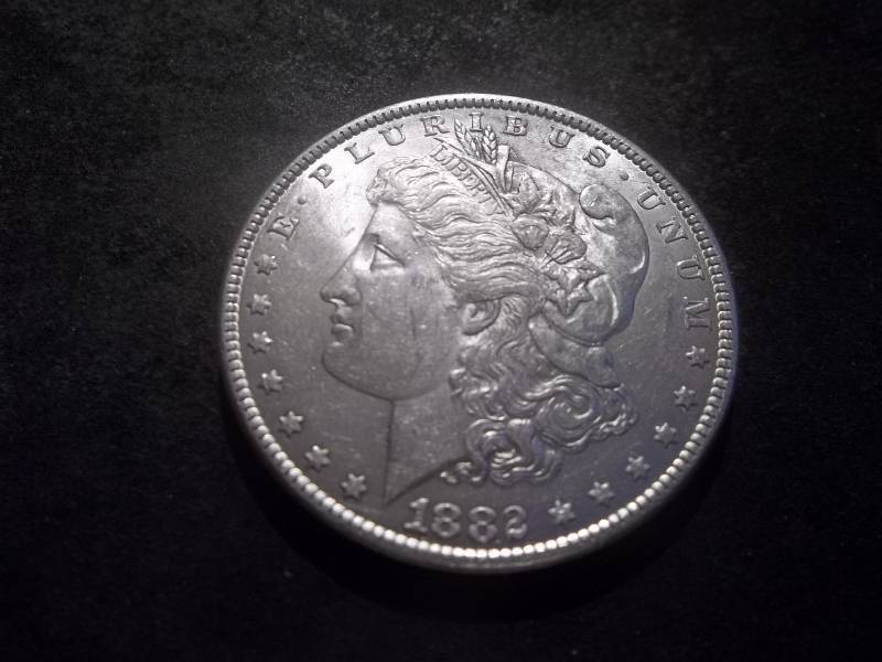 1882  Morgan Silver Dollar