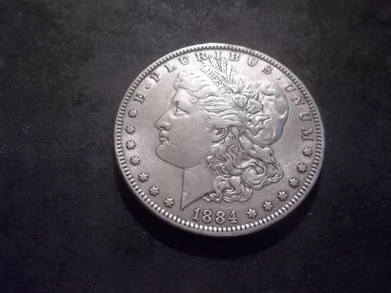 1884  Morgan Silver Dollar