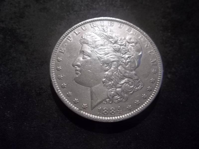 1884 O Morgan Silver Dollar