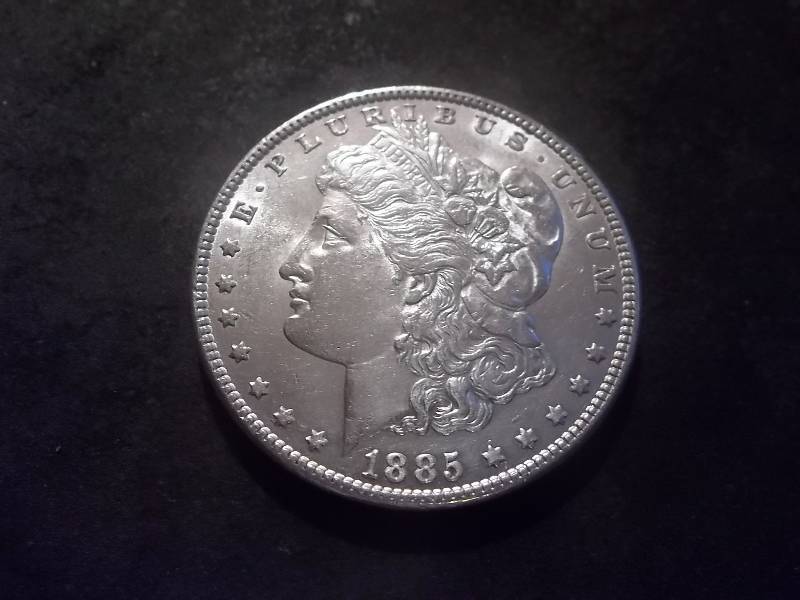 1885 Morgan Silver Dollar