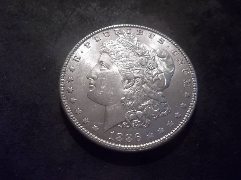 1886 Morgan Silver Dollar