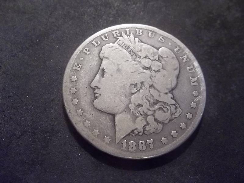 1887  Morgan Silver Dollar