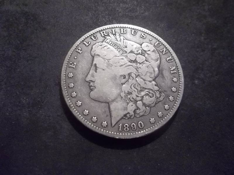 1890 O  Morgan Silver Dollar