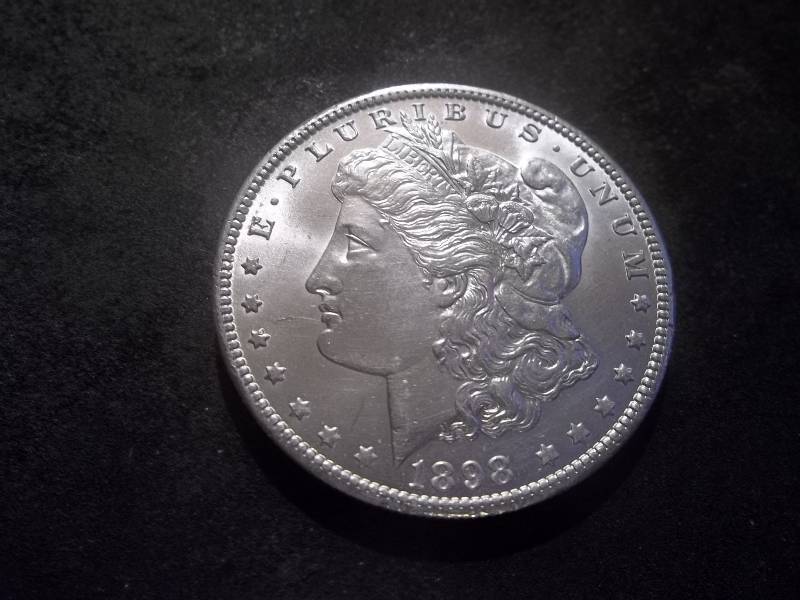 1898 O Morgan Silver Dollar