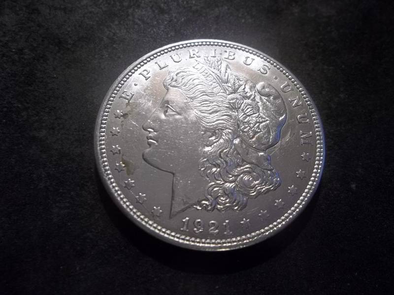 1921 D Morgan Silver Dollar