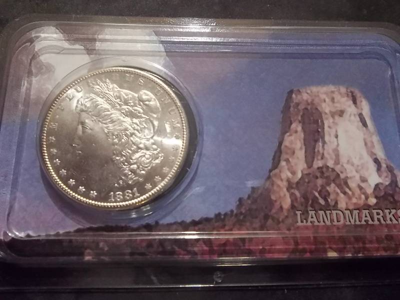 1881 S Morgan Silver Dollar