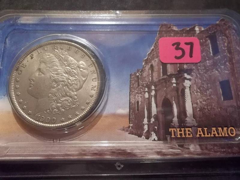 1900 Morgan Silver Dollar One Of 9 In Littleton Set