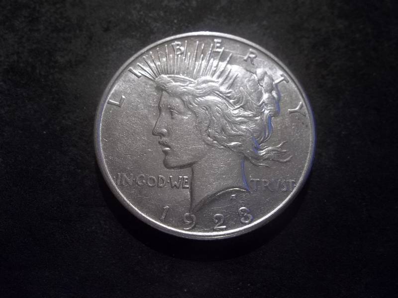 1923 D Peace Silver Dollar