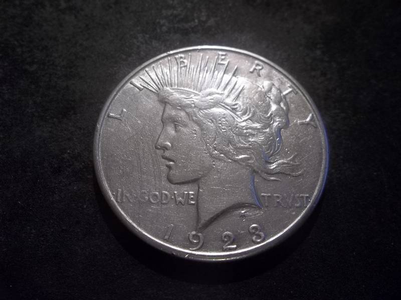 1923 S Peace Silver Dollar