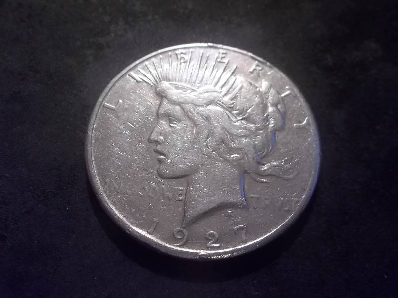 1927 S Peace Silver Dollar