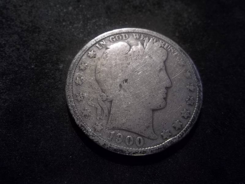 1900 O Barber Half Dollar