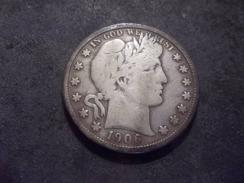1906 Barber Half Dollar