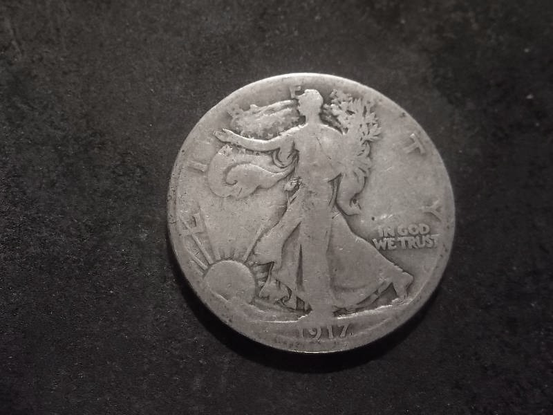 1917 D Walker Half Dollar