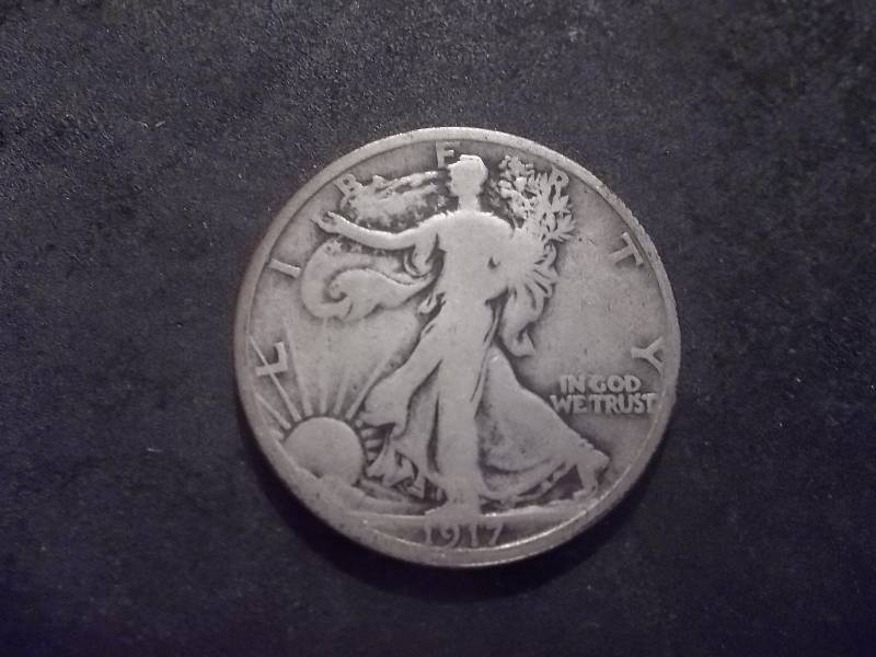 1917 S Walker Half Dollar